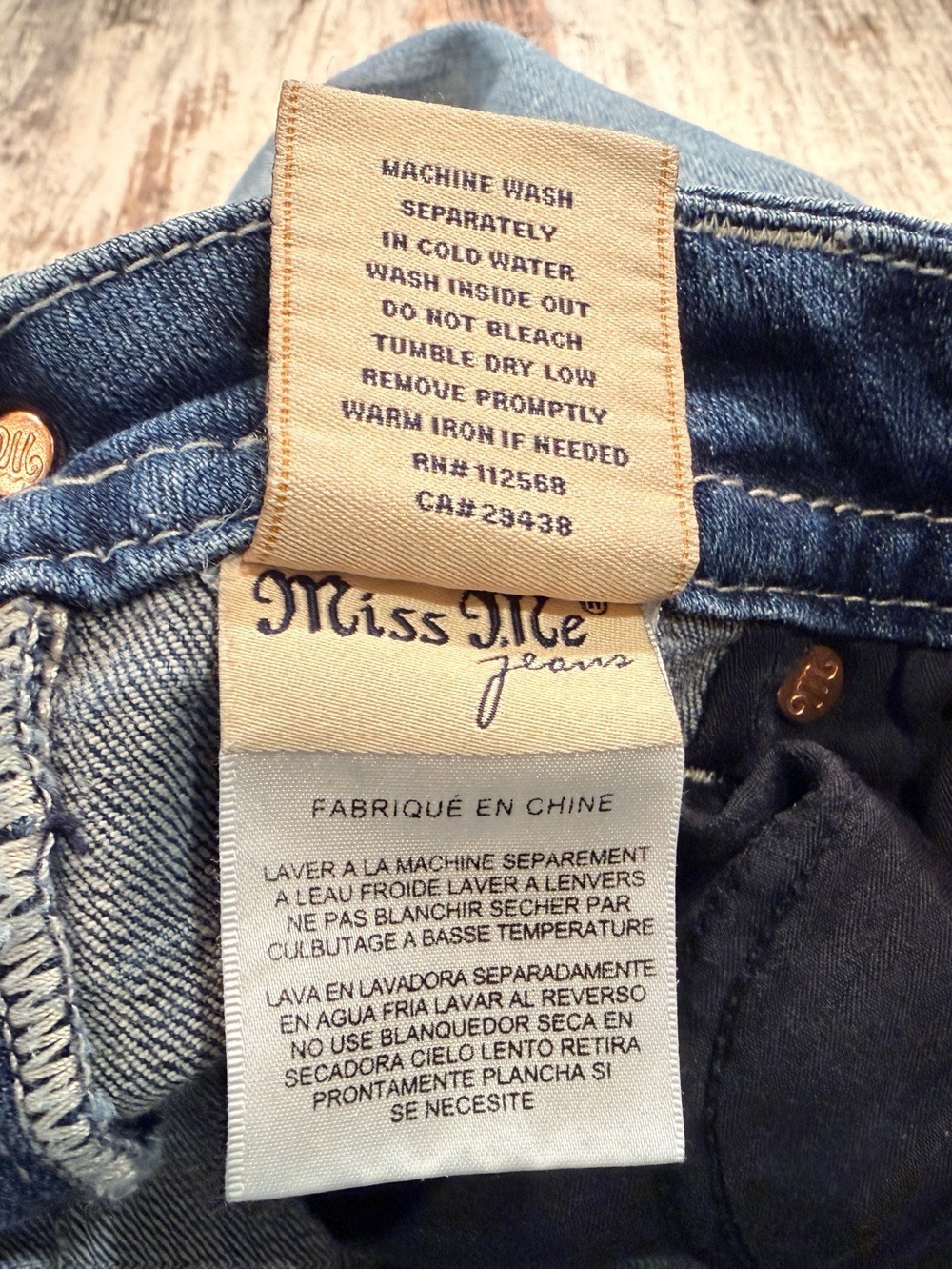 Miss Me Jeans Women's Bootcut Size 30 USA - Picture 14 of 15